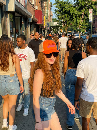 1999 Y2K Baby Retro Trucker Cap