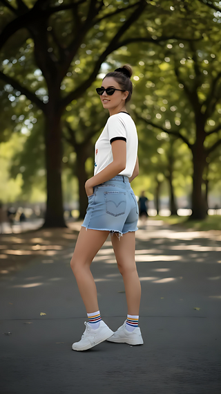 Side A Courage Ringer Tee 100% Cotton