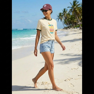 Retro Made Me Vintage Embroidered Cap – Maroon