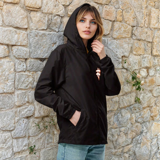 Taggers Never Sleep - Retro Women Zip Up Windbreaker